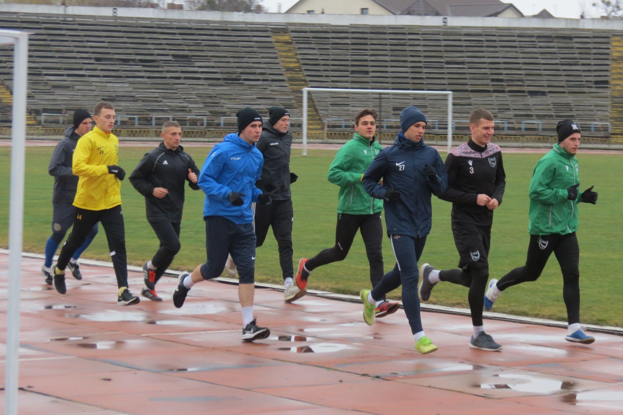 Новини Вінниці - фото з «Нива» розпочала тренувальний збір у Вінниці. Готується до зимового Кубку ПФЛ і чемпіонату