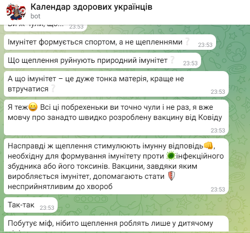 Новини Вінниці - фото з Чат-бот «Календар здорових українців»: як вінничанам отримати безоплатну діагностику