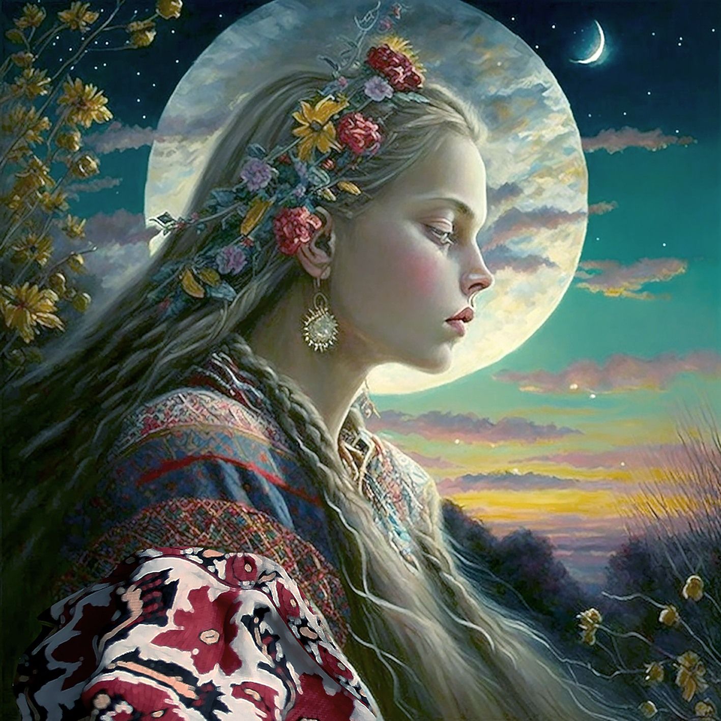 Новини Вінниці - фото з Патріотичні і ліричні. Художник Володимир Козюк створює картини в тандемі зі штучним інтелектом