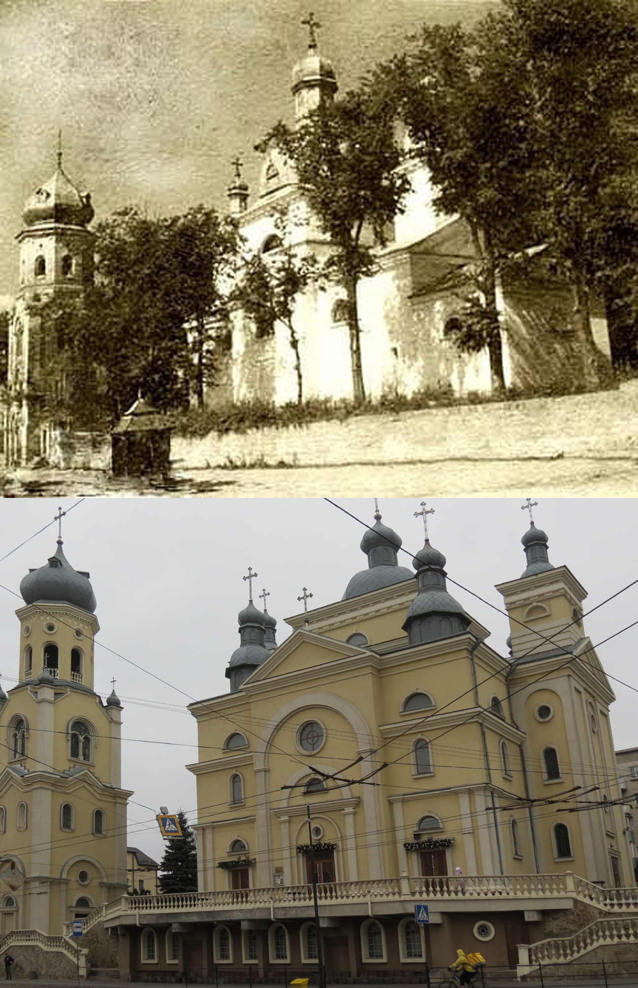 Новини Тернополя - фото з Її підірвали більшовики та відбудували вже за Незалежності: як змінювалась Жовта церква у Тернополі