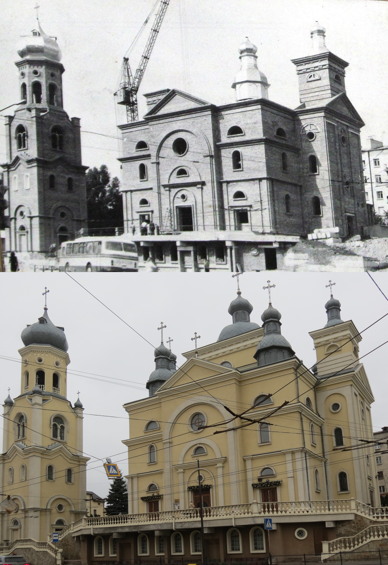 Новини Тернополя - фото з Її підірвали більшовики та відбудували вже за Незалежності: як змінювалась Жовта церква у Тернополі