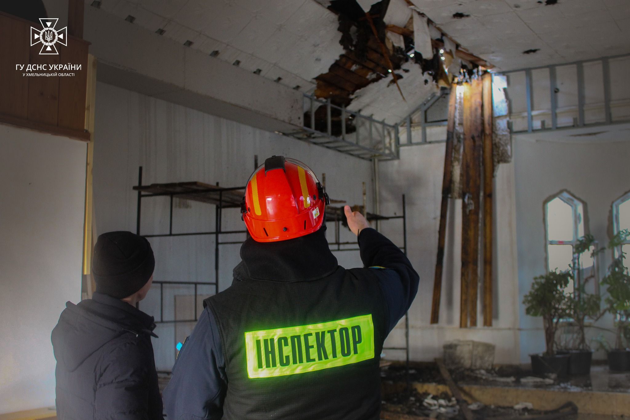 Новини Хмельницького - фото з На Хмельниччині горів храм (ВІДЕО)