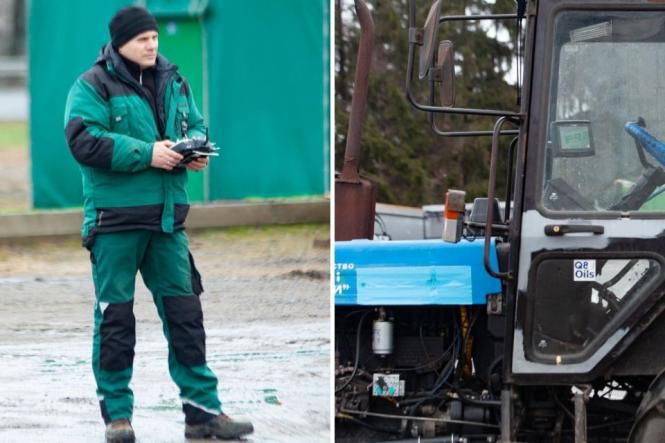 «Це наш сапер». Міни шукає трактор, який рухається  без тракториста в кабіні