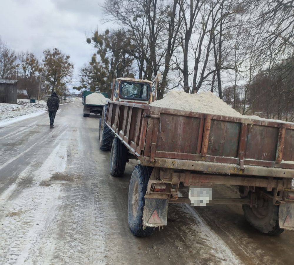 в ємільчинській громаді поліцейські виявили нелегальне видобування піску