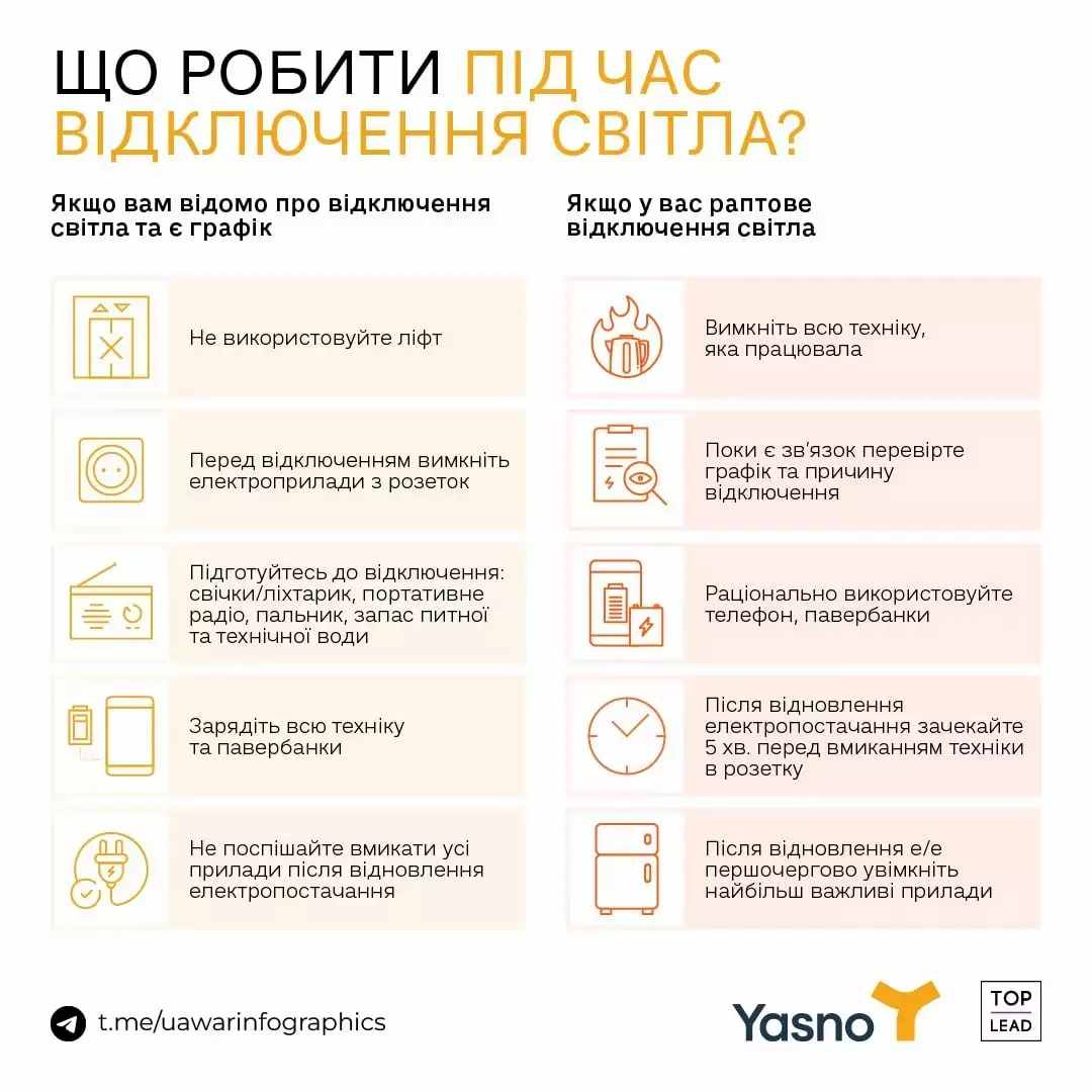Новини Хмельницького - фото з Як на Хмельниччині відключатимуть світло 7 лютого: графік
