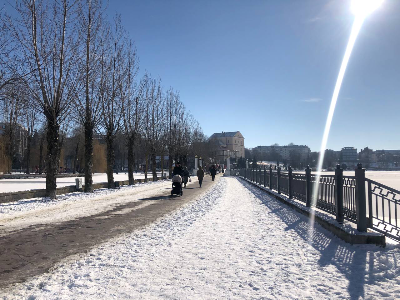 Новини Тернополя - фото з Тернопіль, який хочеться запам'ятати. Атмосферні фото засніженого міста