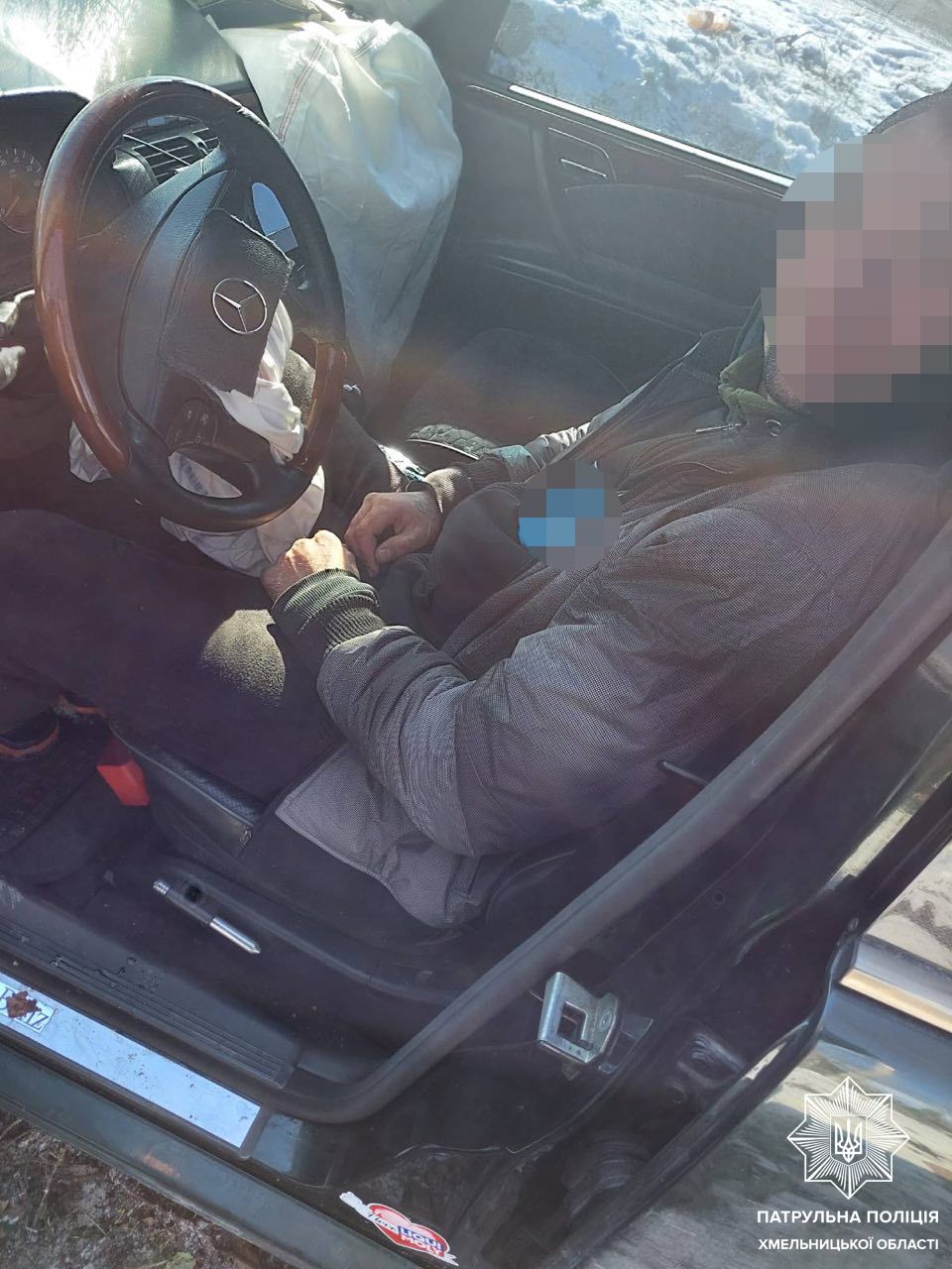 Новини Хмельницького - фото з П’яний водій на Хмельниччині в’їхав в електроопору