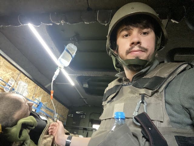 Новини Тернополя - фото з 21-річний фронтовий медик-доброволець Віталій Гакало повернувся до цивільної роботи