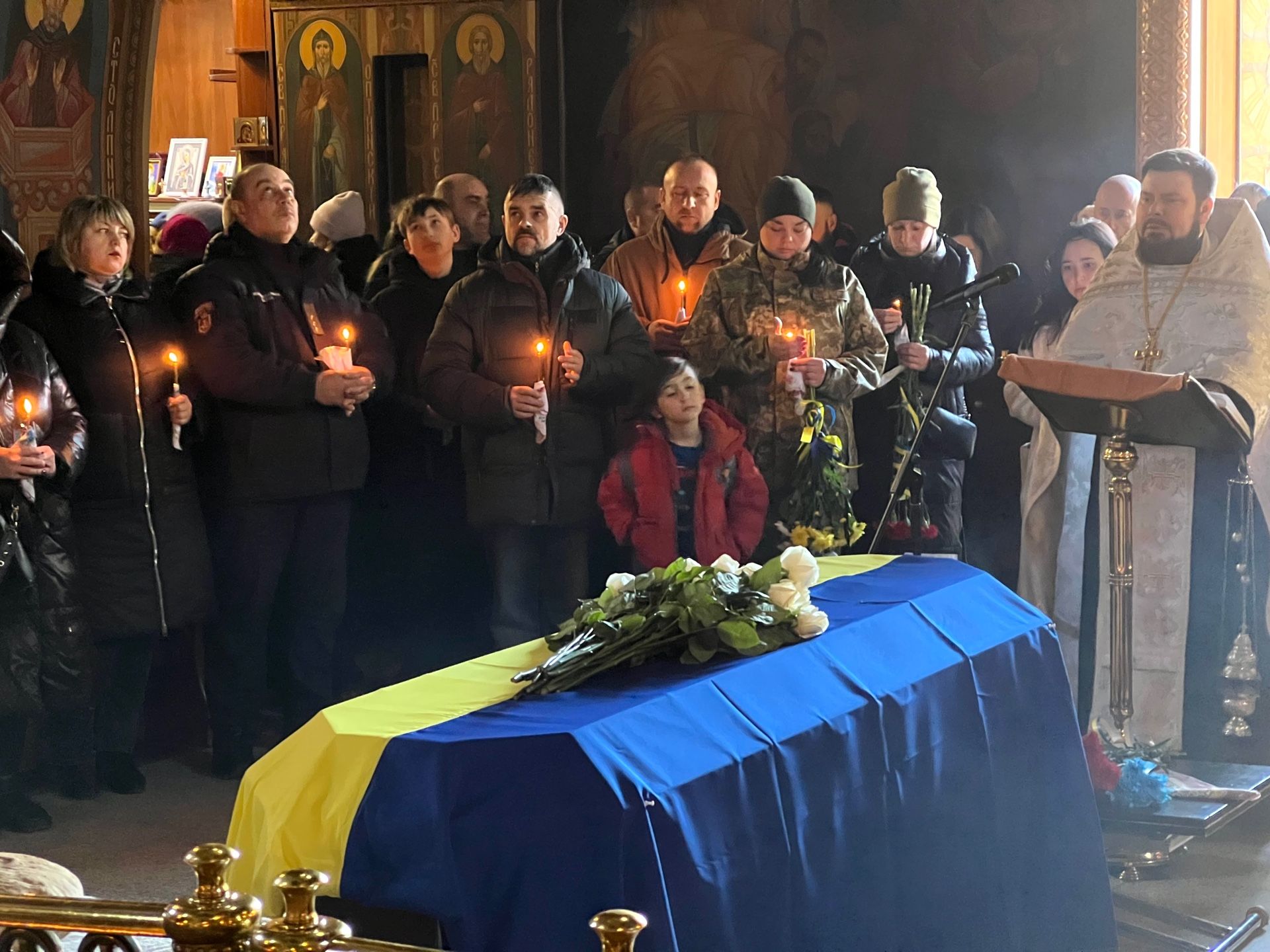 Новини Вінниці - фото з «Будинок побудував, а пожити в ньому не встиг». Вінниця попрощалася з героєм Андрієм Літвіновим