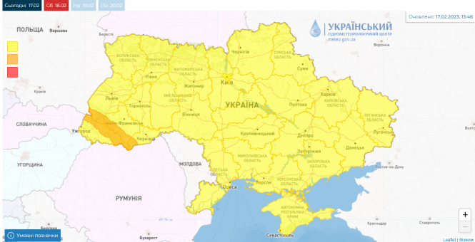 Новини Козятина - фото з В області оголосили штормове попередження