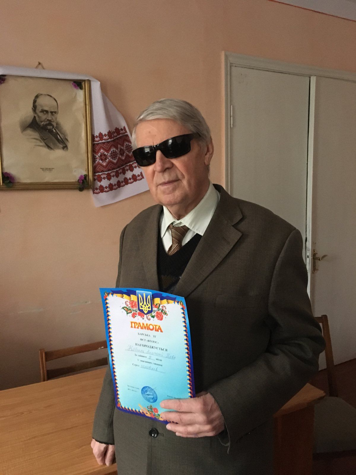 Новини Вінниці - фото з Незрячий шашкіст став чемпіоном у суперництві зі зрячими спортсменами