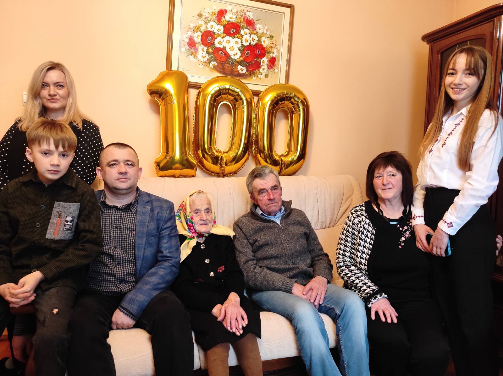 Новини Тернополя - фото з Жительці смт. Велика Березовиця виповнилося 100 років