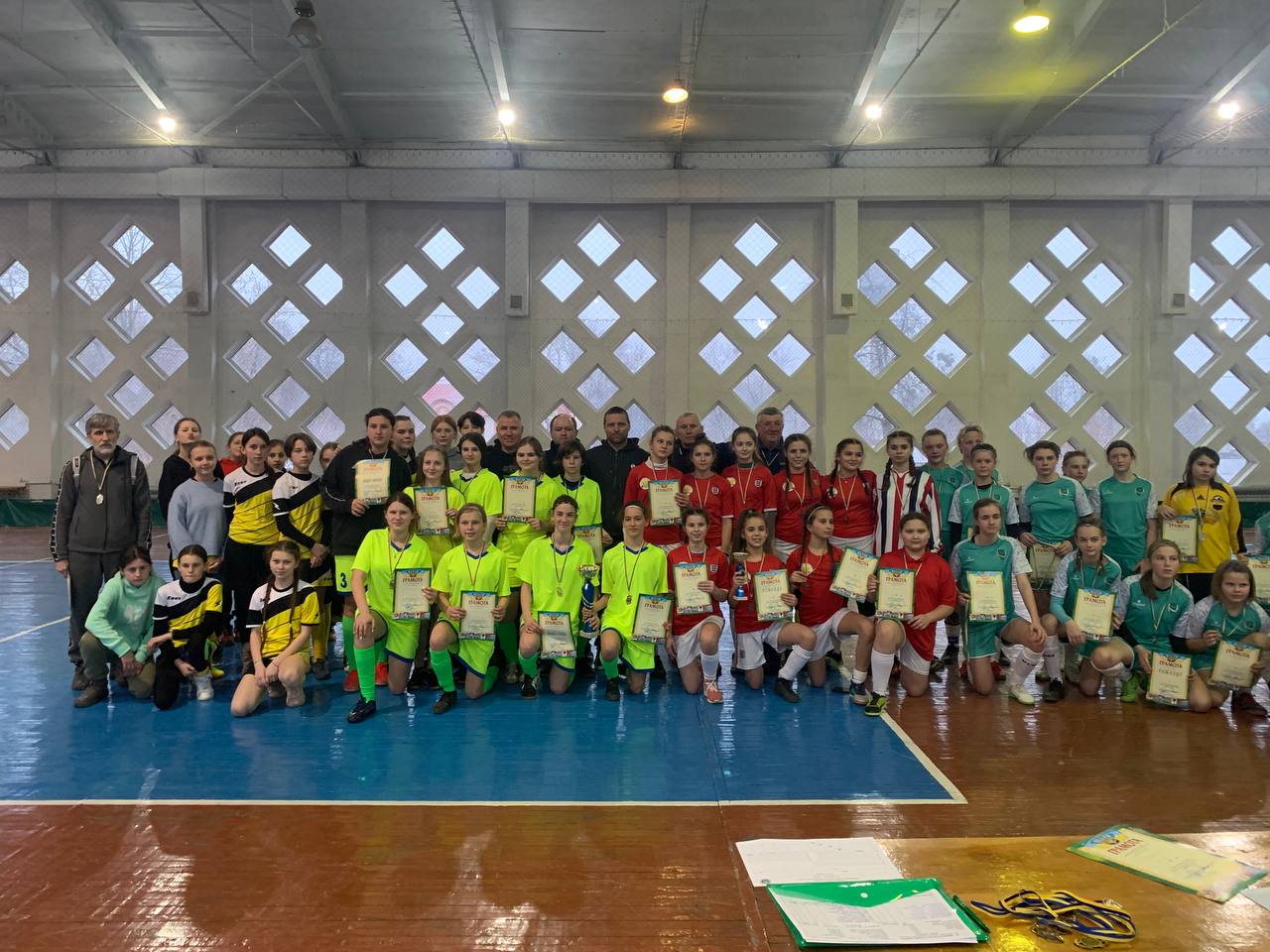 Новини Вінниці - фото з Команда Бару виграла футзальний чемпіонат області серед дівчат, здолавши вінницьку «Ниву»