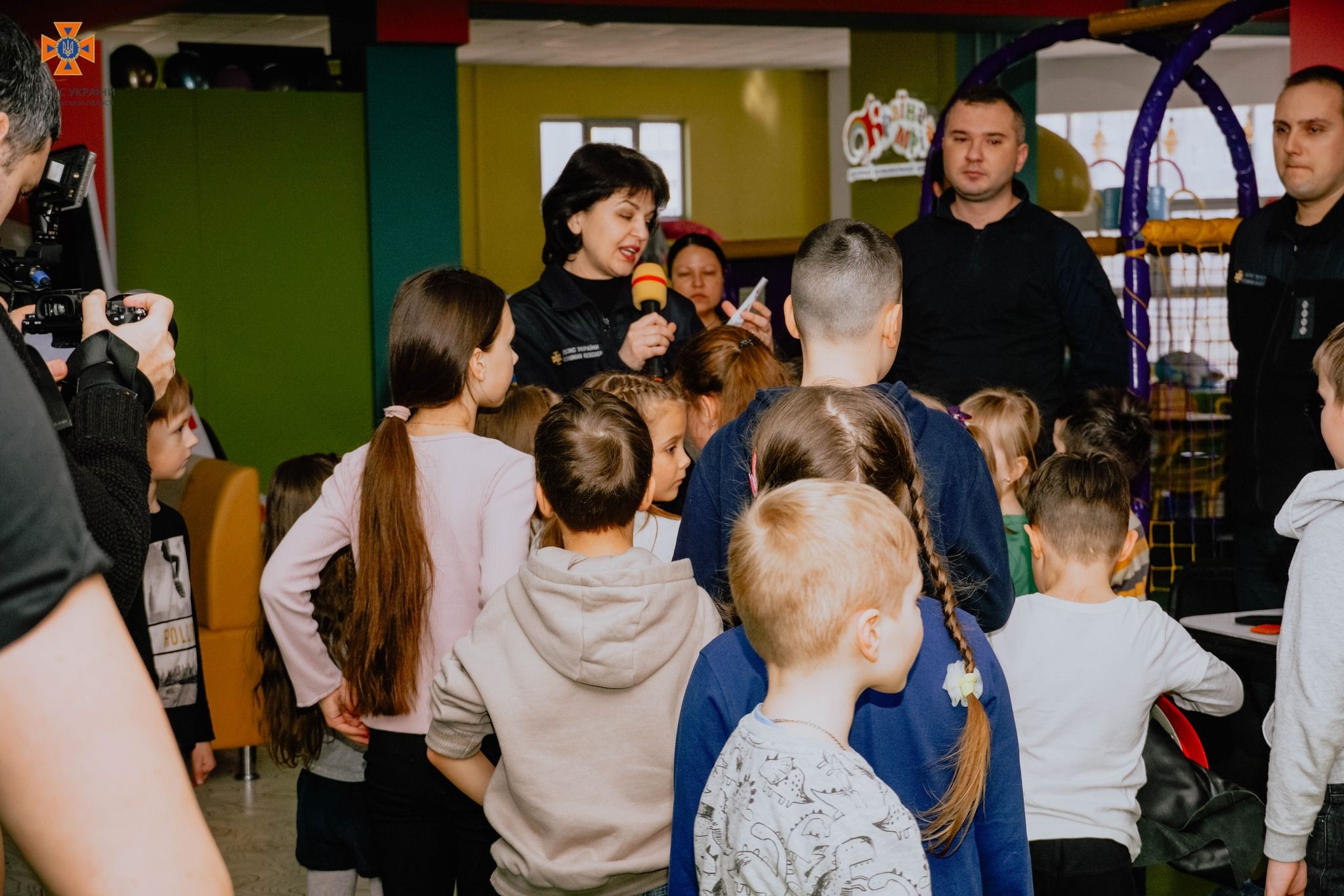 Новини Тернополя - фото з Рятувальники провели «Урок безпеки» для юних тернополян