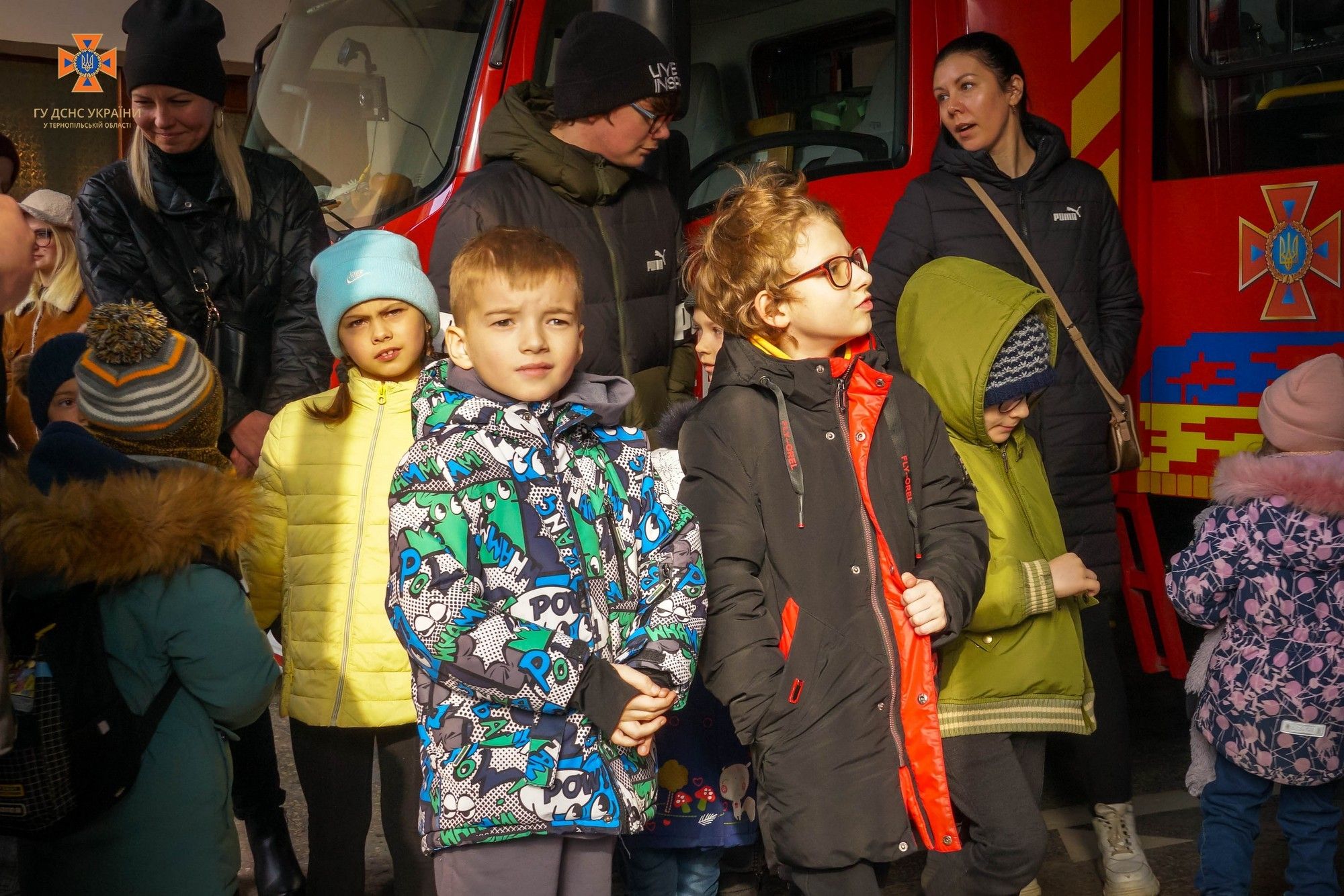 Новини Тернополя - фото з У Тернополі рятувальники приймали в гостях «майбутню зміну»