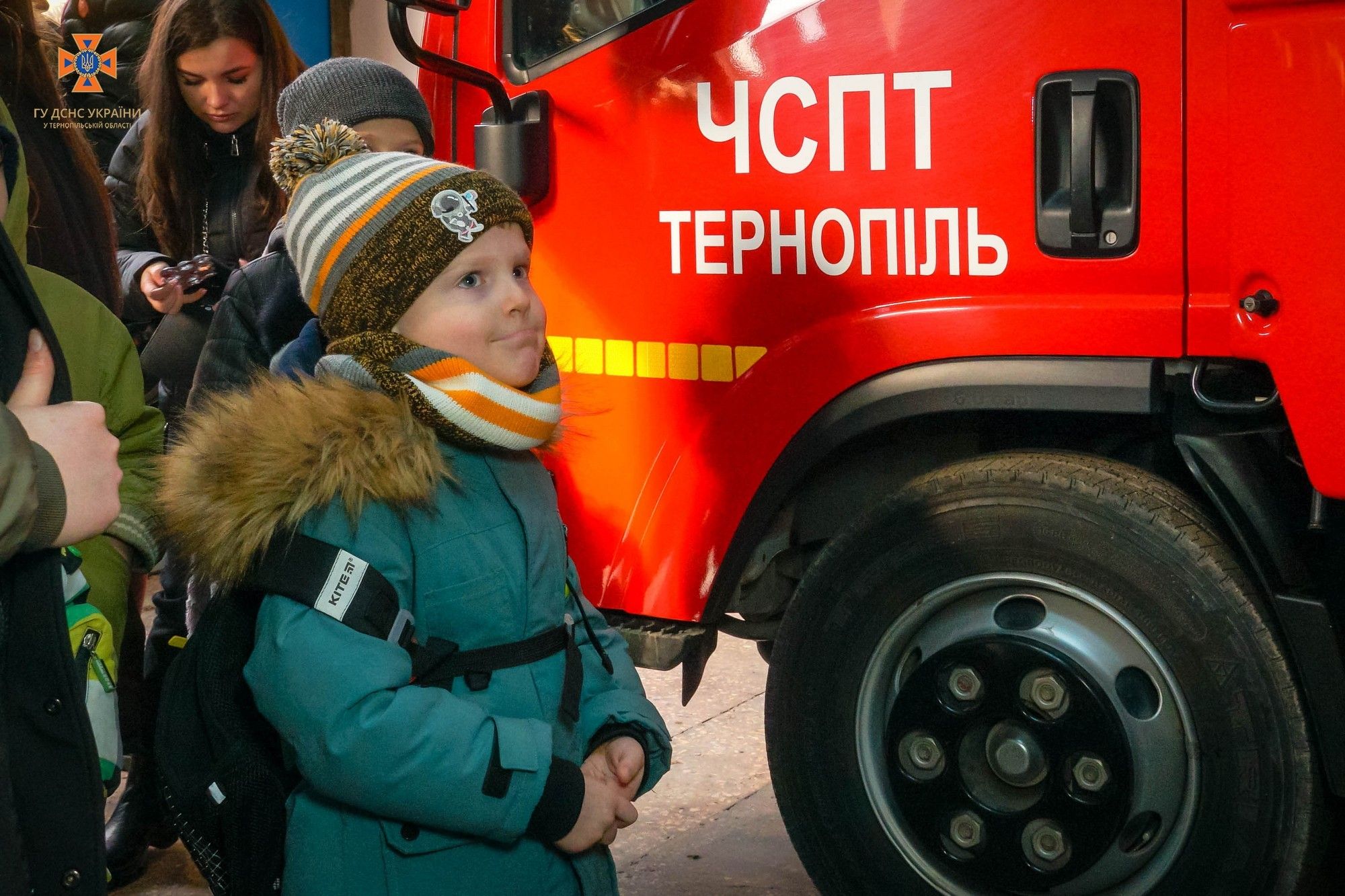 Новини Тернополя - фото з У Тернополі рятувальники приймали в гостях «майбутню зміну»