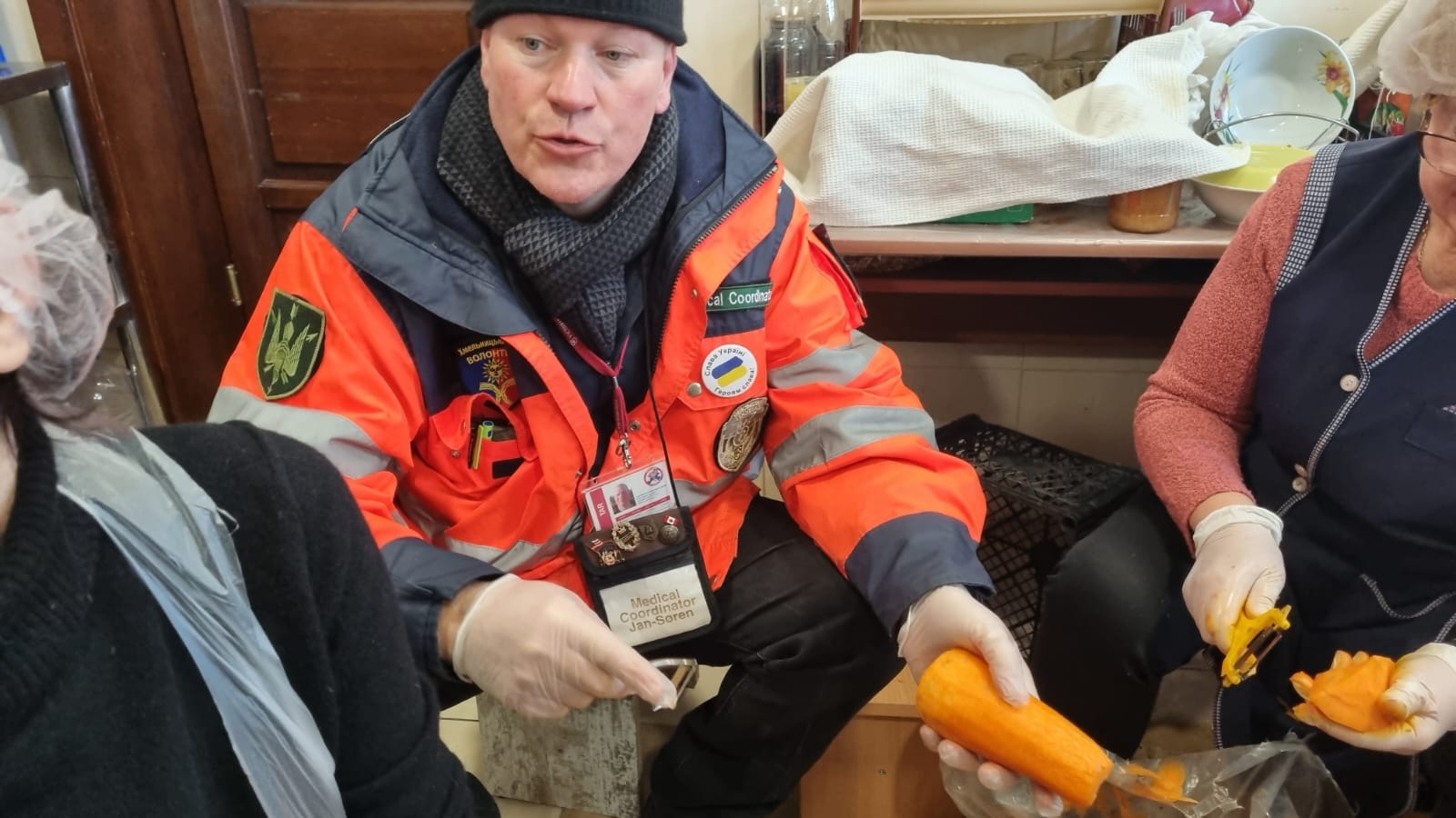 Новини Хмельницького - фото з Волонтер Ян Сорен побував у Хмельницькому. З чим приїхав та що розповів