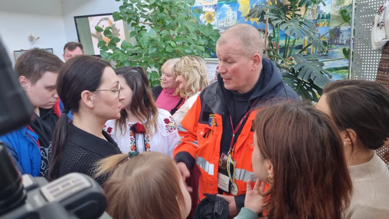 Новини Хмельницького - фото з Волонтер Ян Сорен побував у Хмельницькому. З чим приїхав та що розповів