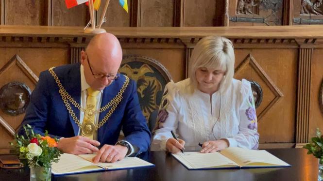 Новини Вінниці - фото з Вінниця та Мюнстер об'єднують зусилля: підписали угоду про партнерство між містами