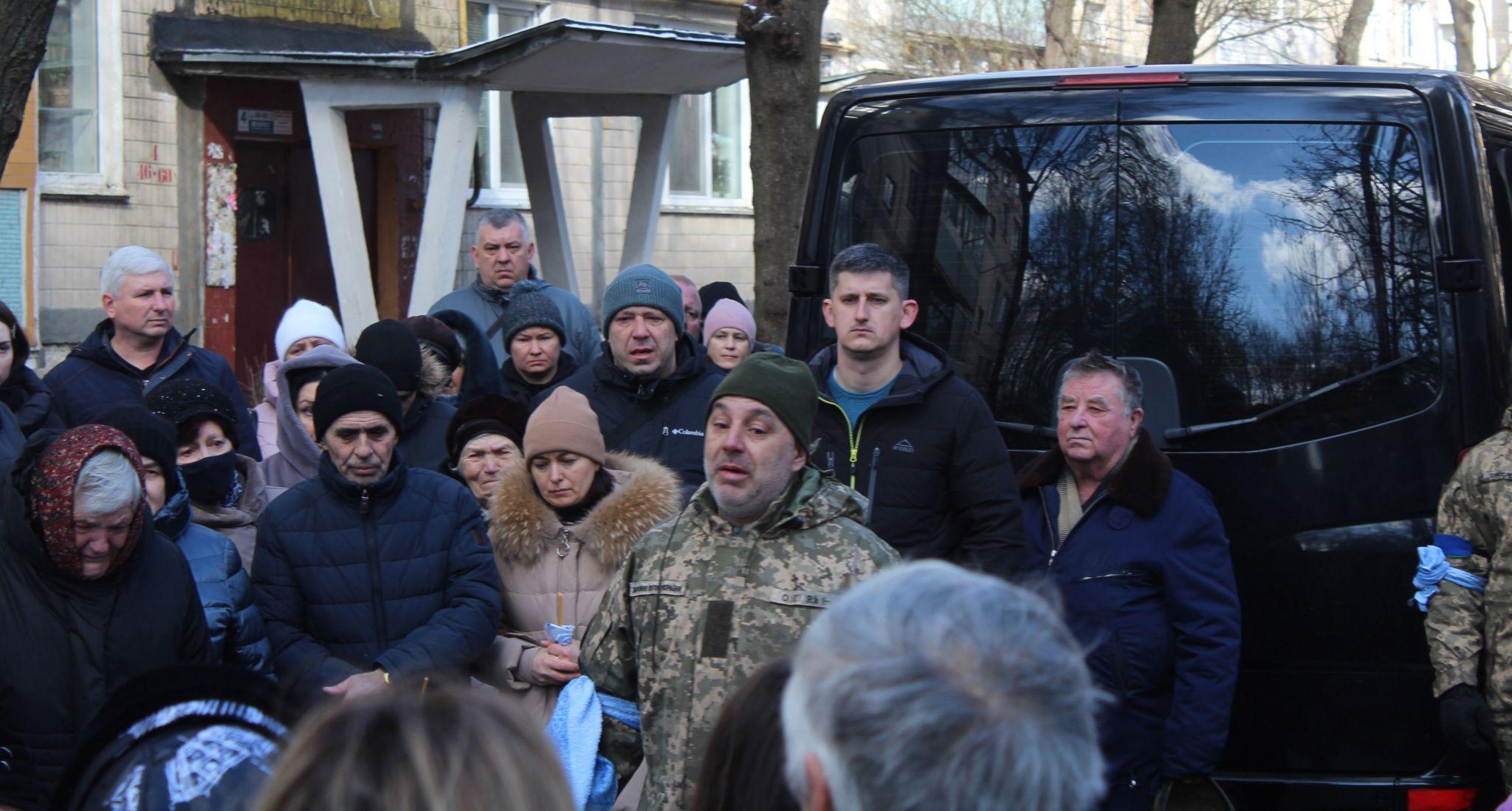 Новини Вінниці - фото з «Маємо виконати його обіцянку — здобути перемогу». У Вінниці попрощалися з Віктором Стасюком
