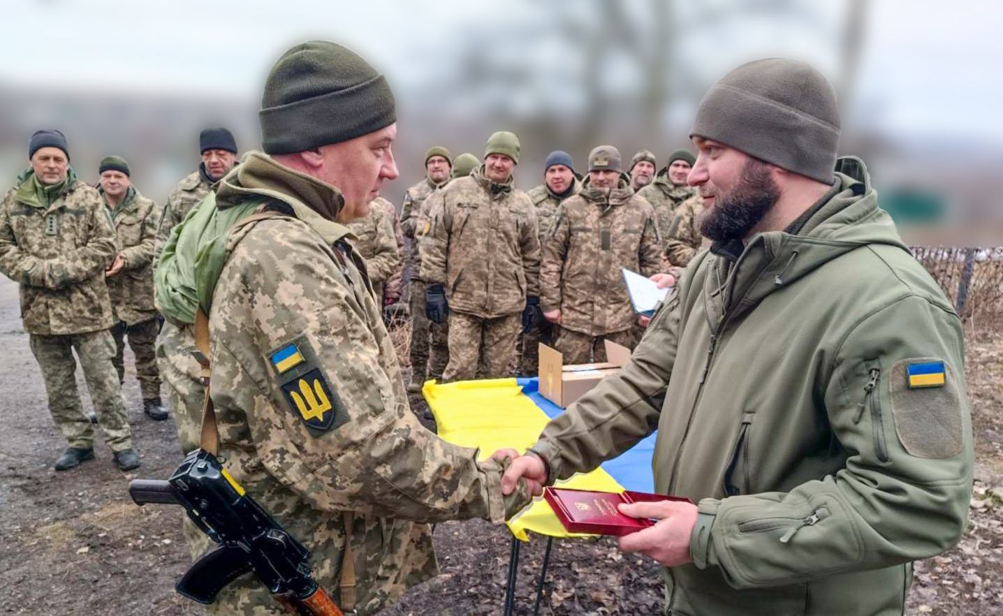 Новини Хмельницького - фото з Медалі від ПЦУ та ордени «За мужність»: нагородили воїнів Залізної бригади з Хмельниччини