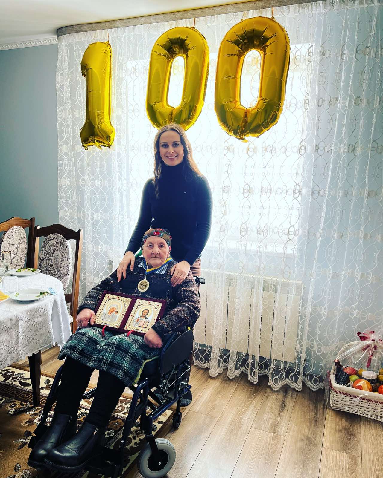 Новини Тернополя - фото з 100 років відзначила жителька села Садки, що на Чортківщині