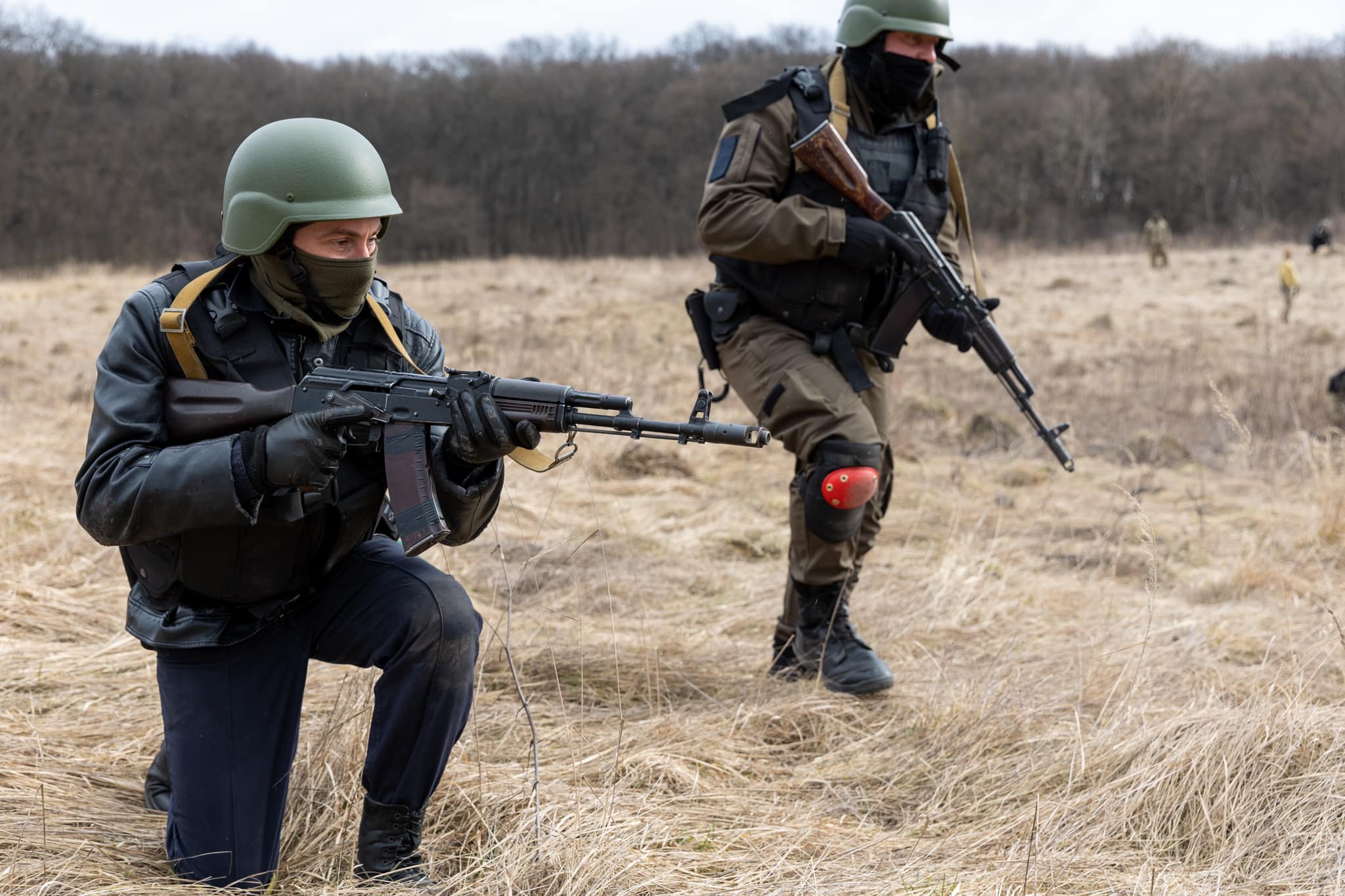 Новини Тернополя - фото з Добровольці «Гвардії наступу» проходять бойовий вишкіл на Тернопільщині