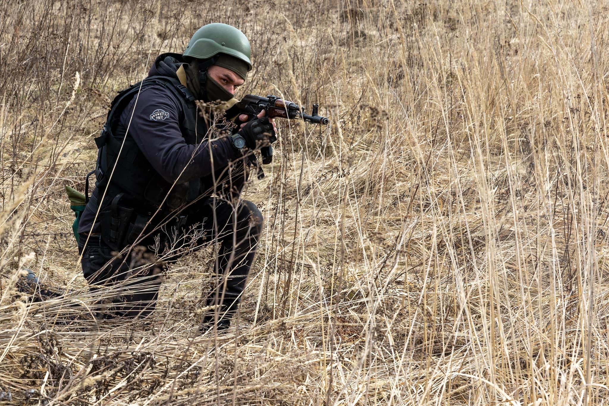 Новини Тернополя - фото з Добровольці «Гвардії наступу» проходять бойовий вишкіл на Тернопільщині