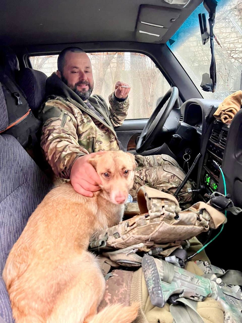 Новини Вінниці - фото з Залишатися непомітними для противника: розвідник «Білка» про війну та перемогу На зображенні може бути: 1 особа та тварина