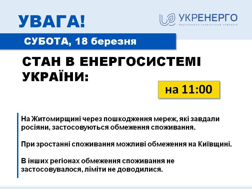 Новини Тернополя - фото з В деяких селах Тернопільщини 20 березня не буде світла через планові ремонти