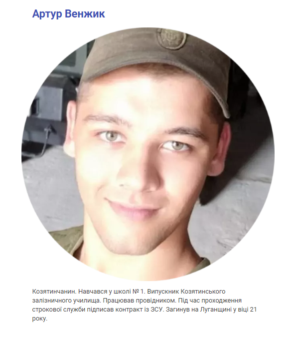 Новини Козятина - фото з Пам'ятаємо. Сьогодні минає рік з дня загибелі наших Героїв — Віталія Печенюка та Артура Венжика