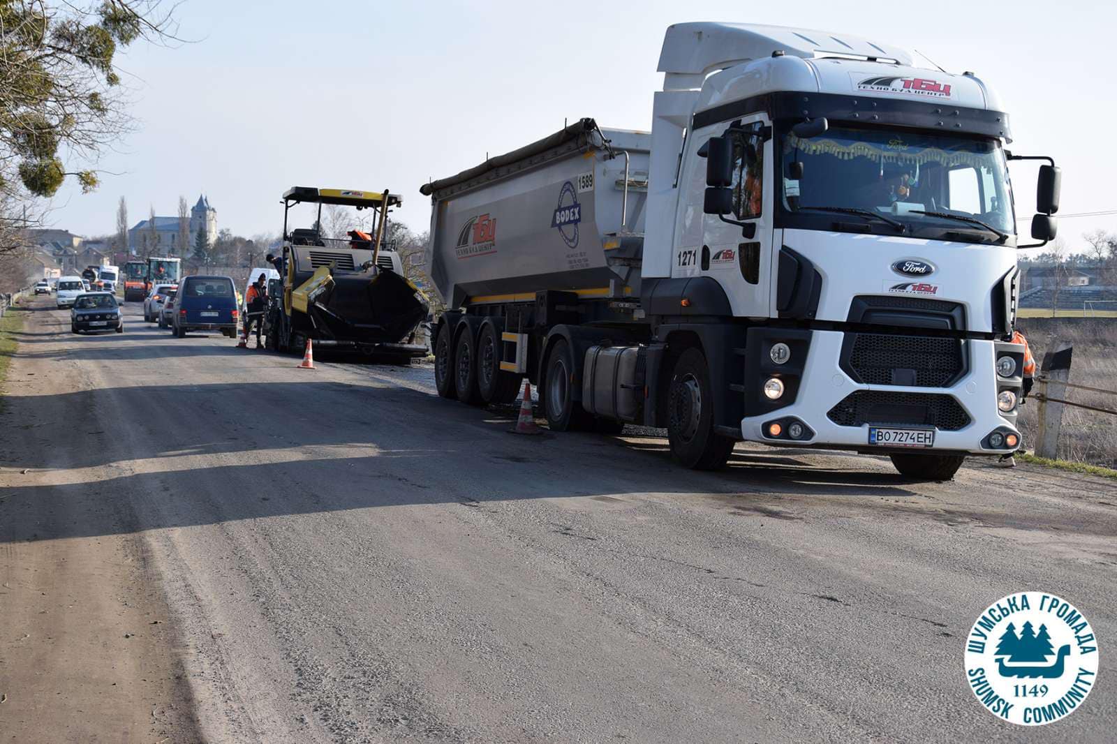 Новини Тернополя - фото з На автошляхах Шумщини відновлюють дорожнє полотно