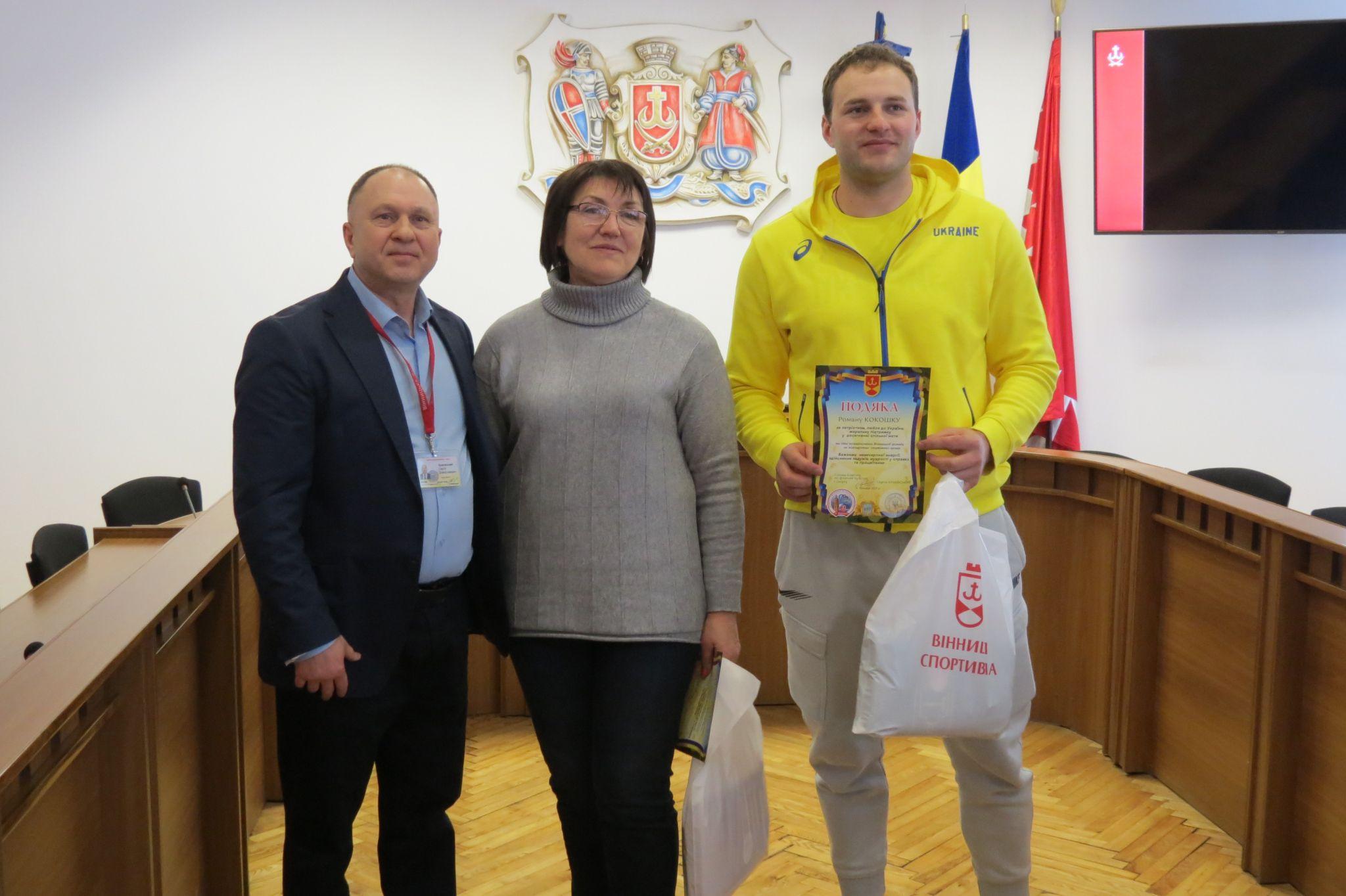 Новини Вінниці - фото з Володар Кубку Європи Роман Кокошко захопився легкою атлетикою лише в університеті