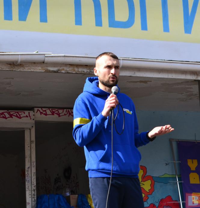 Новини Хмельницького - фото з Як у Хмельницькому бігли на підтримку батальйону “Штурм” (ФОТОРЕПОРТАЖ)