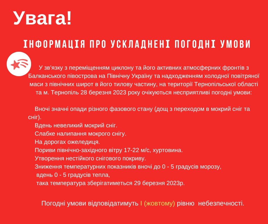 Новини Тернополя - фото з На дорогах Тернопільщини – ожеледиця. Водіїв та пішоходів просять бути обережними