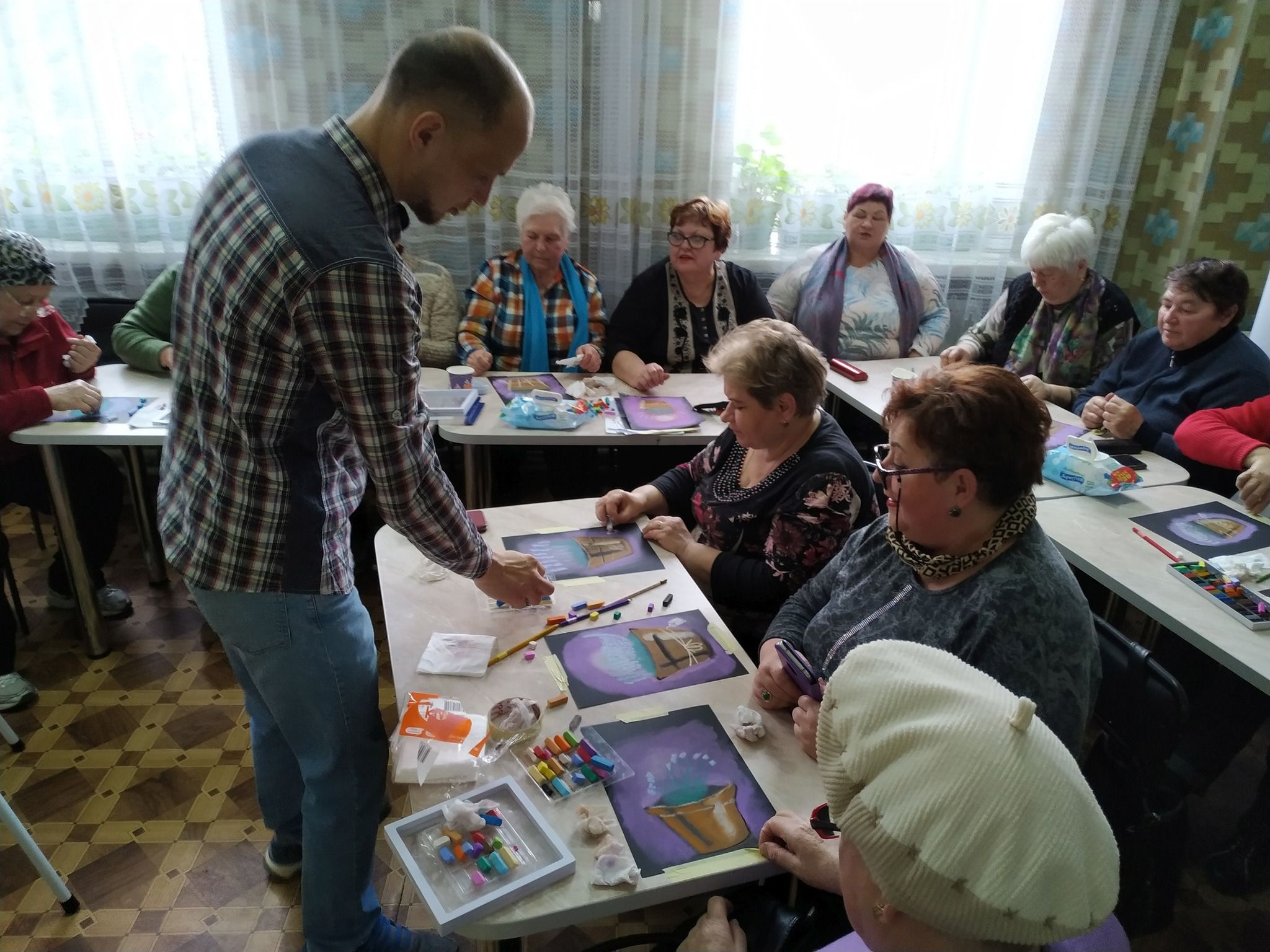 Новини Козятина - фото з Вінницький художник провів майстер-клас у Козятині