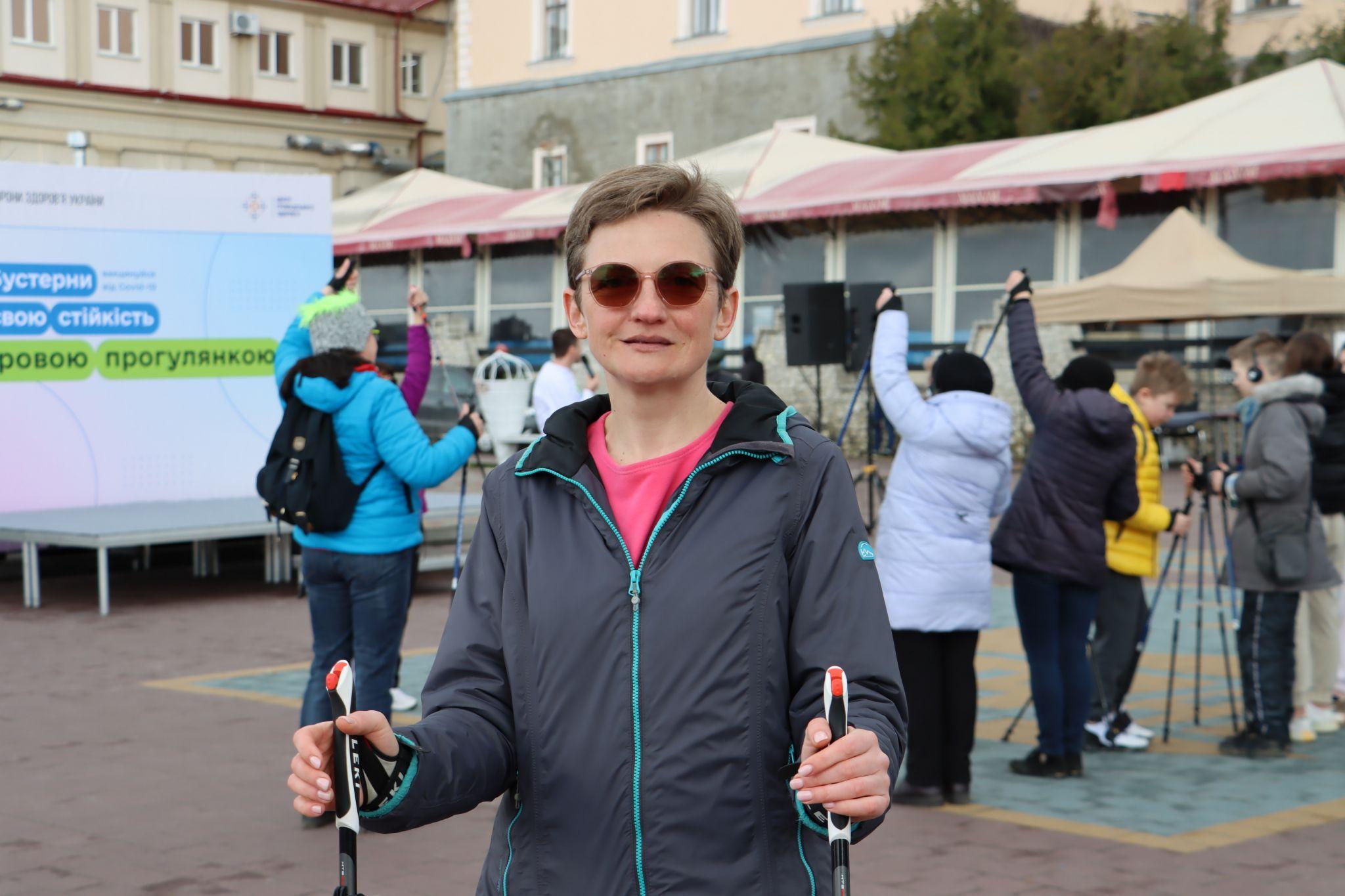 Новини Тернополя - фото з Як тернополяни брали участь у «Здоровій прогулянці» (ФОТОРЕПОРТАЖ)