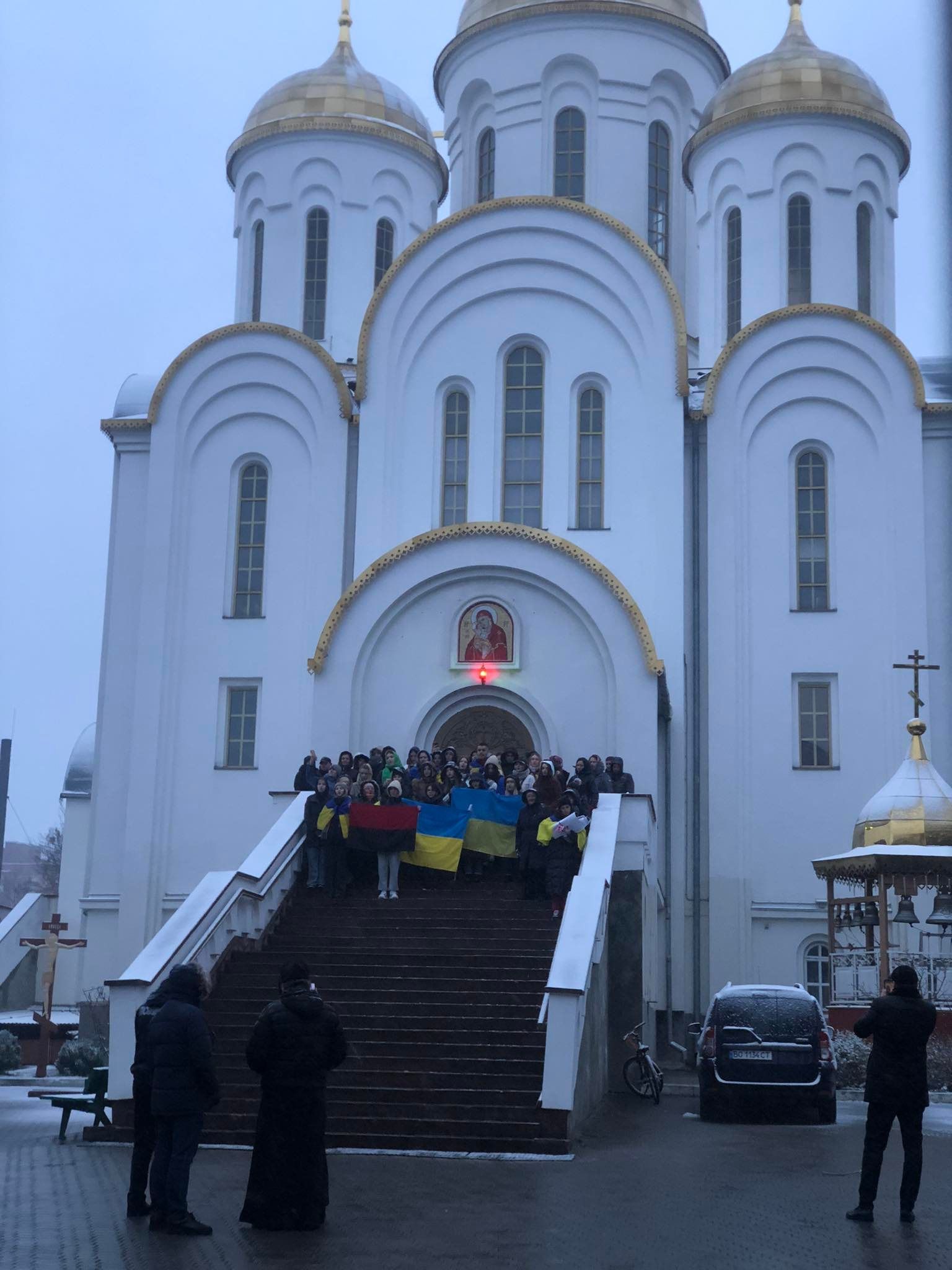 Новини Тернополя - фото з У Тернополі вийшли на акцію протесту проти московського патріархату