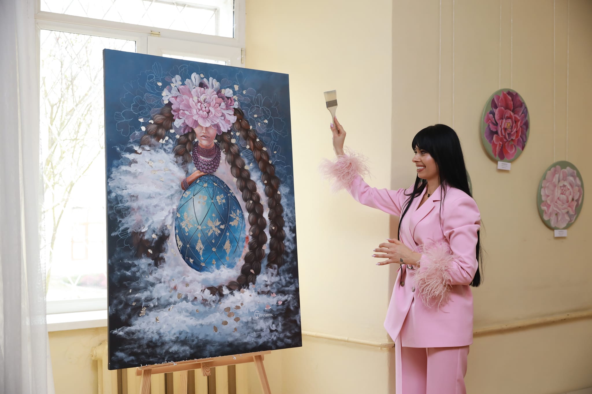 Новини Вінниці - фото з Все починається з «Енергії». Відкрилась благодійна виставка картин Світлани Теренчук