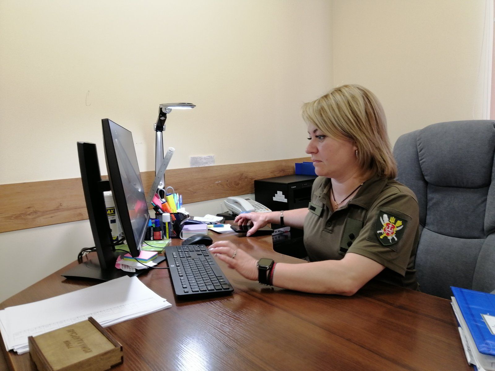 Новини Вінниці - фото з Керує мобілізацією у Вінниці і ловить ухилянтів: розказуємо про підполковника Оксану Янчак