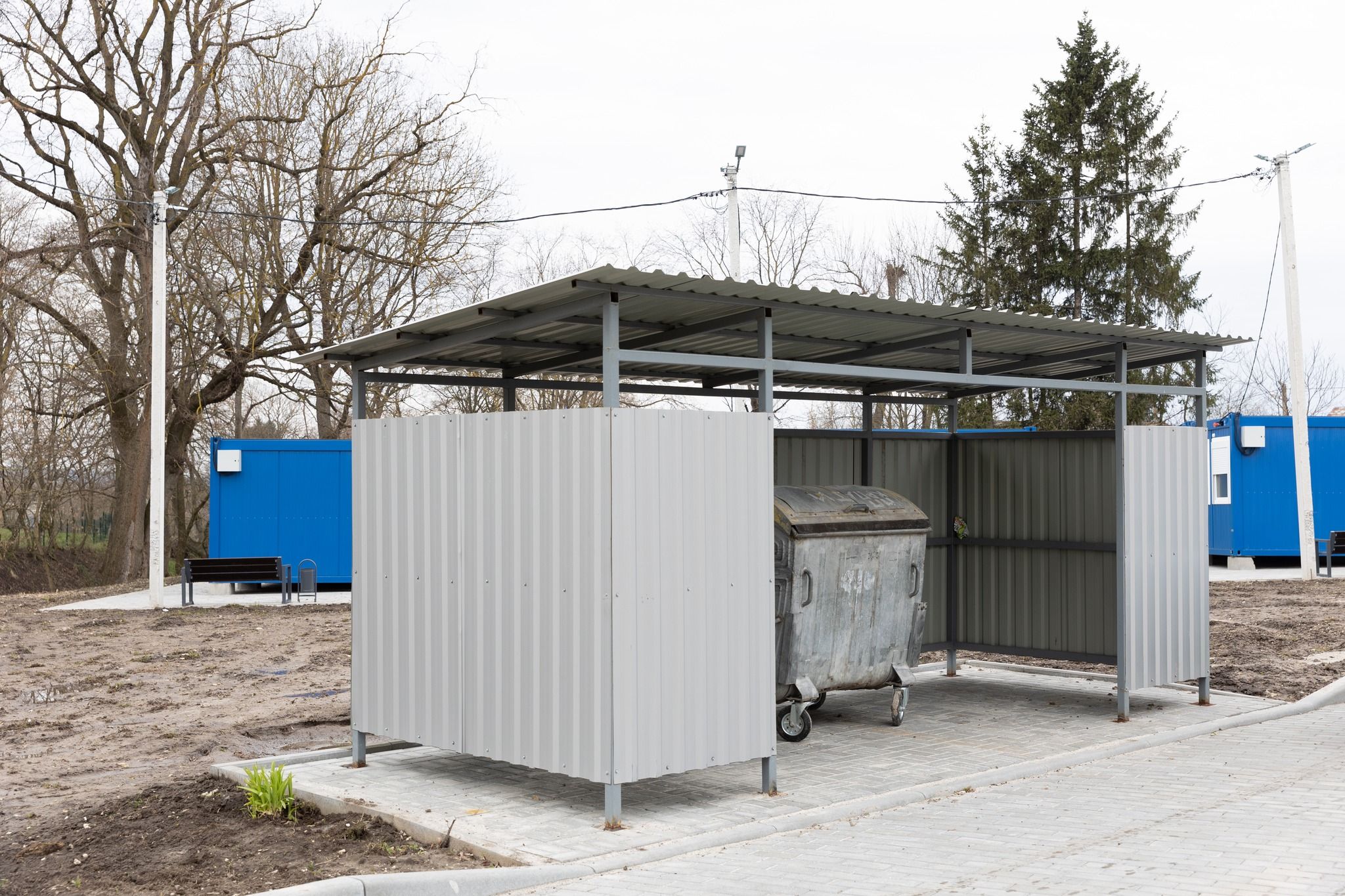 Новини Тернополя - фото з В яких умовах живуть переселенці на Тернопільщині? Фотоогляд модульного містечка