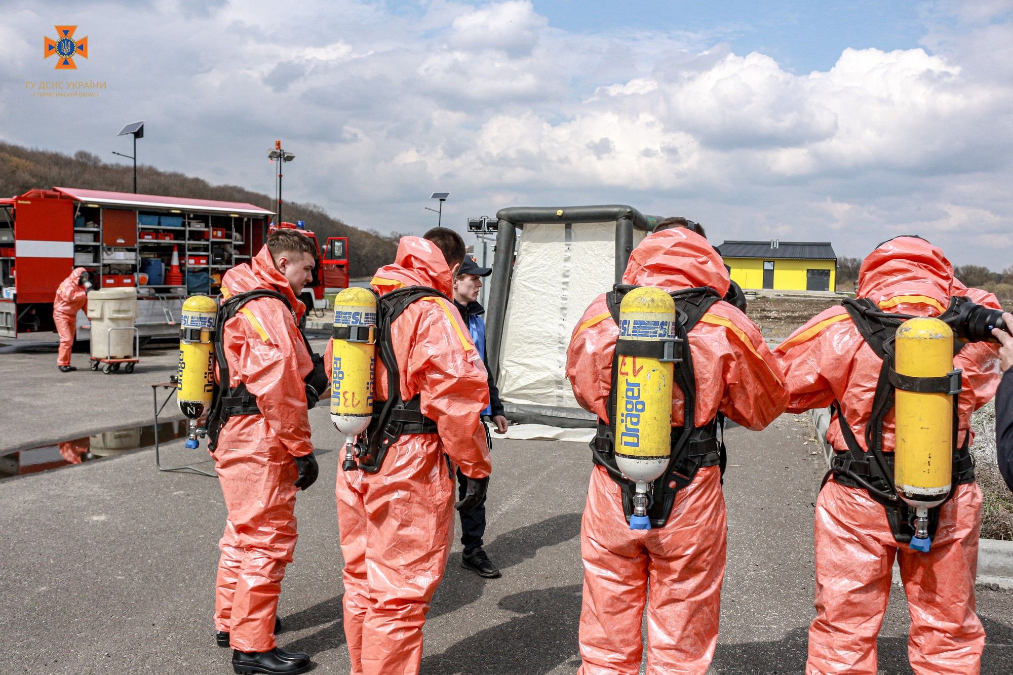 Новини Тернополя - фото з Рятувальники Тернопільщини провели масштабні навчання у Чистилівському заказнику