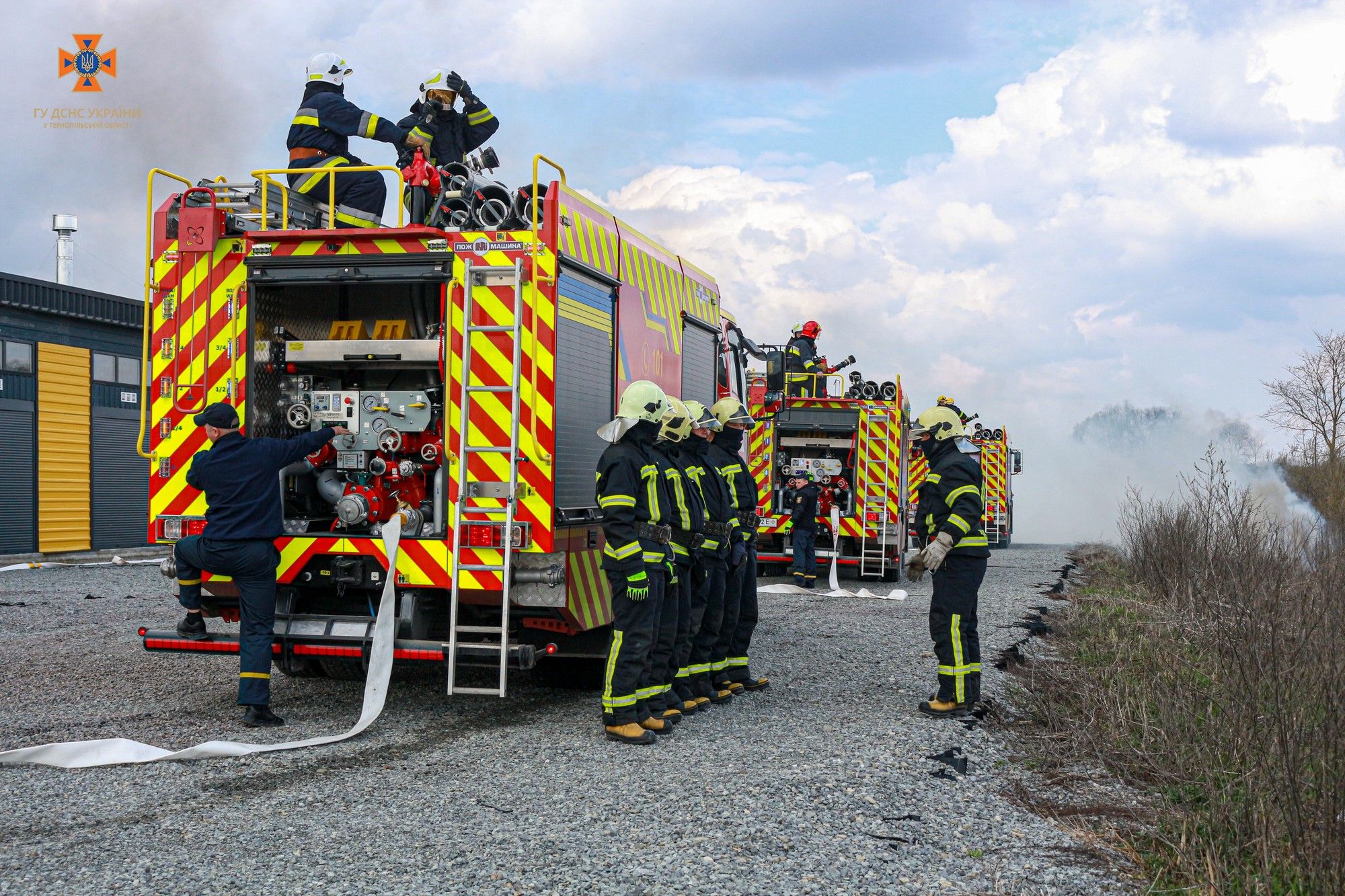 Новини Тернополя - фото з Рятувальники Тернопільщини провели масштабні навчання у Чистилівському заказнику