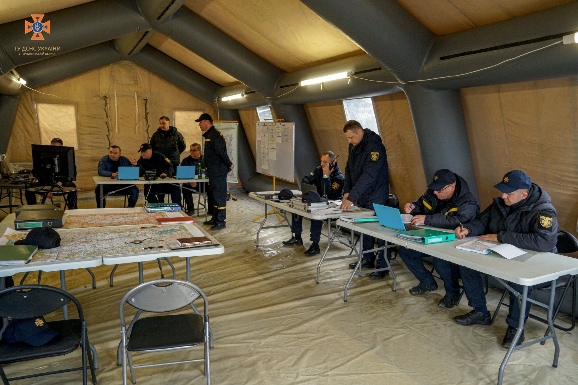 Новини Тернополя - фото з Рятувальники Тернопільщини провели масштабні навчання у Чистилівському заказнику