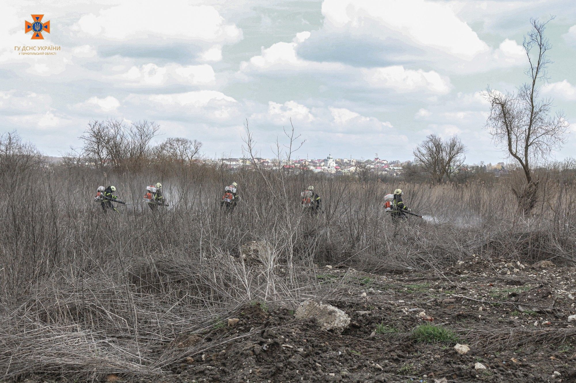 Новини Тернополя - фото з Рятувальники Тернопільщини провели масштабні навчання у Чистилівському заказнику