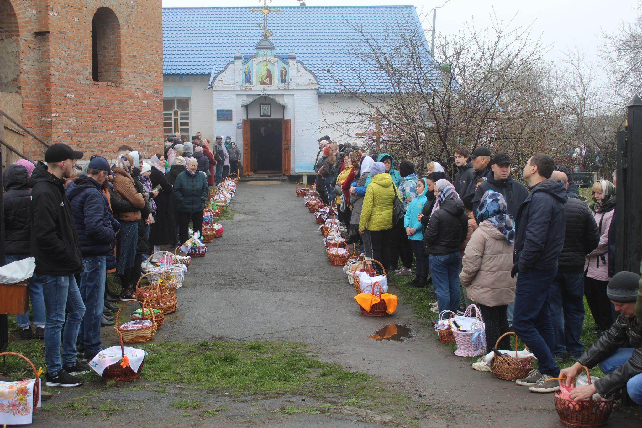 Новини Козятина - фото з Освячення Великодніх кошиків у храмах ПЦУ козятинської громади