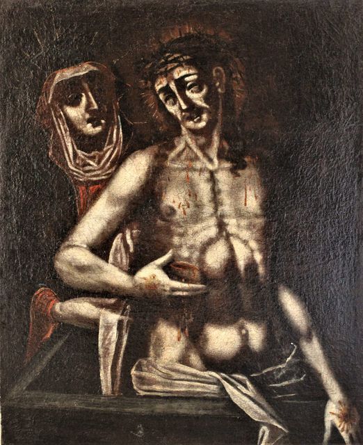 Новини Тернополя - фото з Унікальна картина «Зняття з Хреста» зберігається у музейному фонді Тернопілля