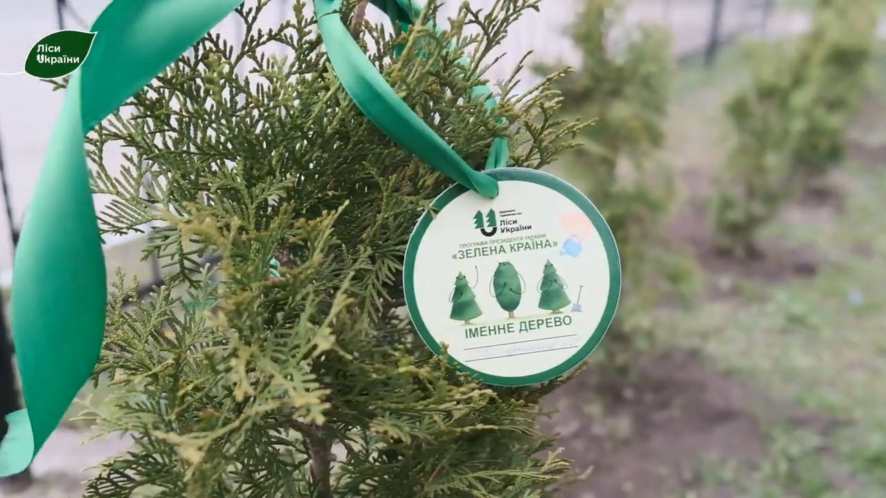 Новини Тернополя - фото з Вихованці Озерянського дитячого садка долучились до висадки іменних дерев