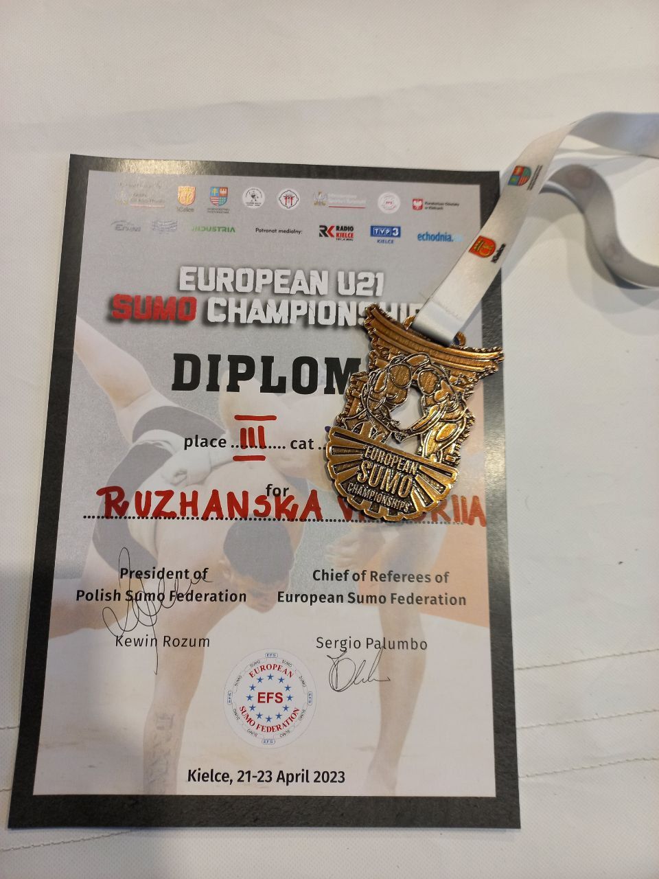 Новини Вінниці - фото з Переможця Всесвітніх ігор Важу Даіаурі не допустили до рейтингового турніру у Німеччині