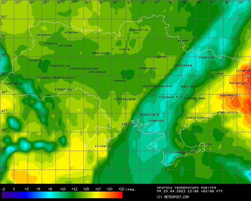 Новини Козятина - фото з Метеорологічне попередження на Вінниччині — синоптики прогнозують сильні заморозки